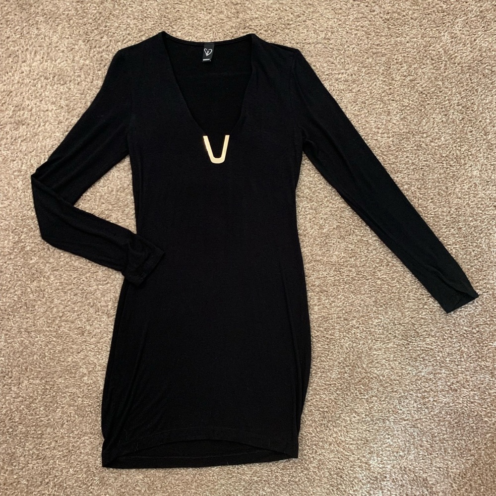 Comfortable Black, Elegant Dress